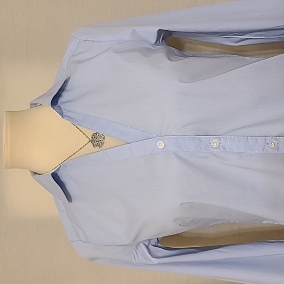 H&M Light Blue Long Sleeve Shirt - Picture 5 of 9